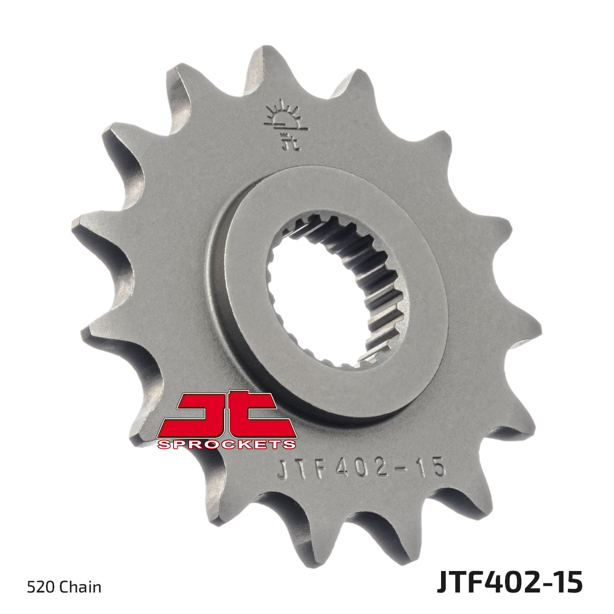 JT Front Sprocket Aprilia 125 ETX Tuareg 86-87, 125 Tuareg 86-87, 350 ETX Tuareg 85-87 (402-15)