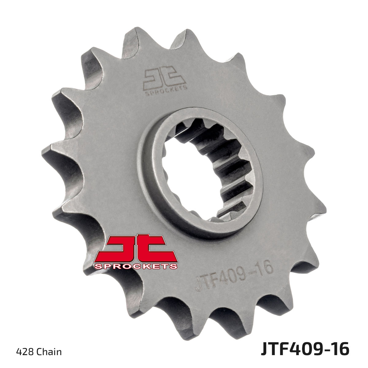 JT Front Sprocket Suzuki DR125 85-00 (409-16)