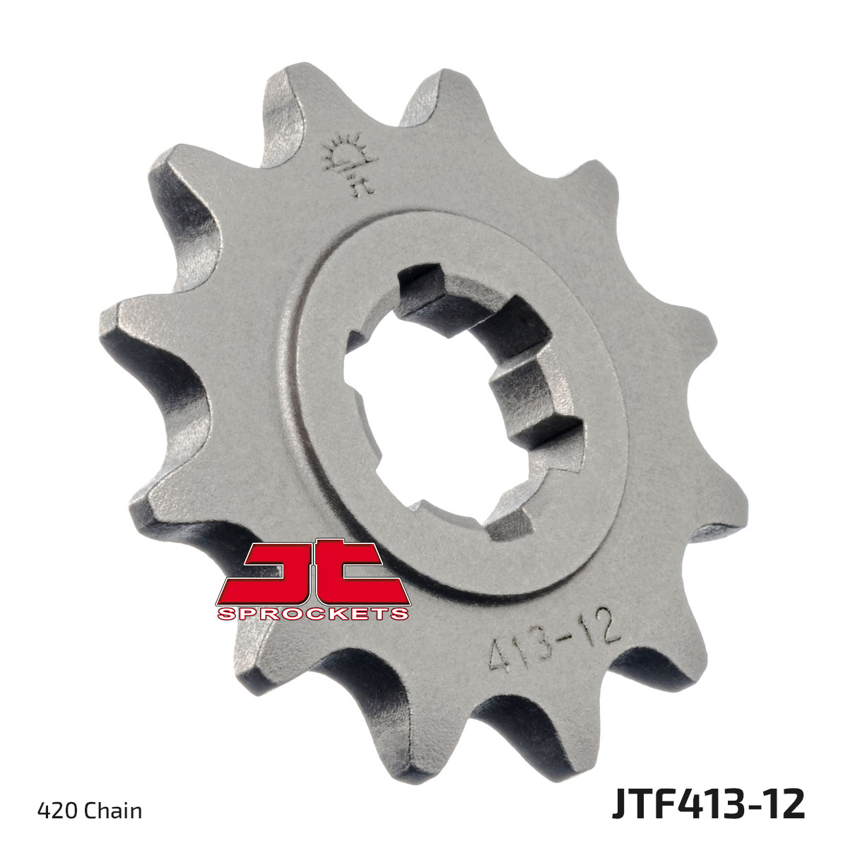 JT Front Sprocket Suzuki RMX50 97-99, TS50X 84-00 (413-12)