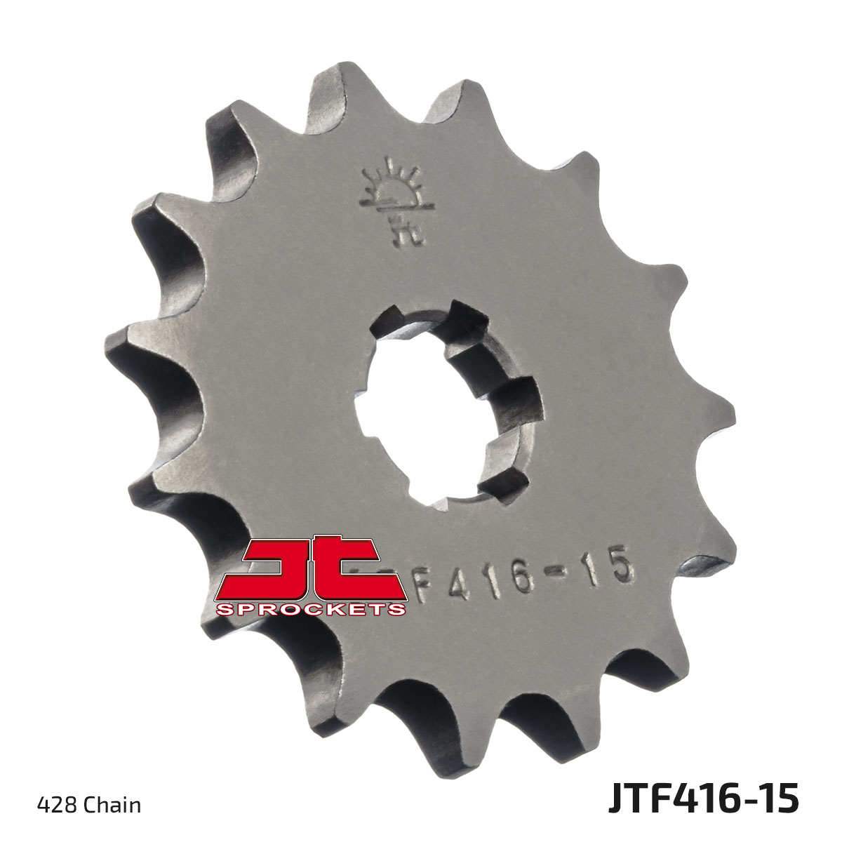 JT Front Sprocket Yamaha YZ80 84, RXS100 83-94, DT125MX 76-82, RD125DX 75-81 (416-15)