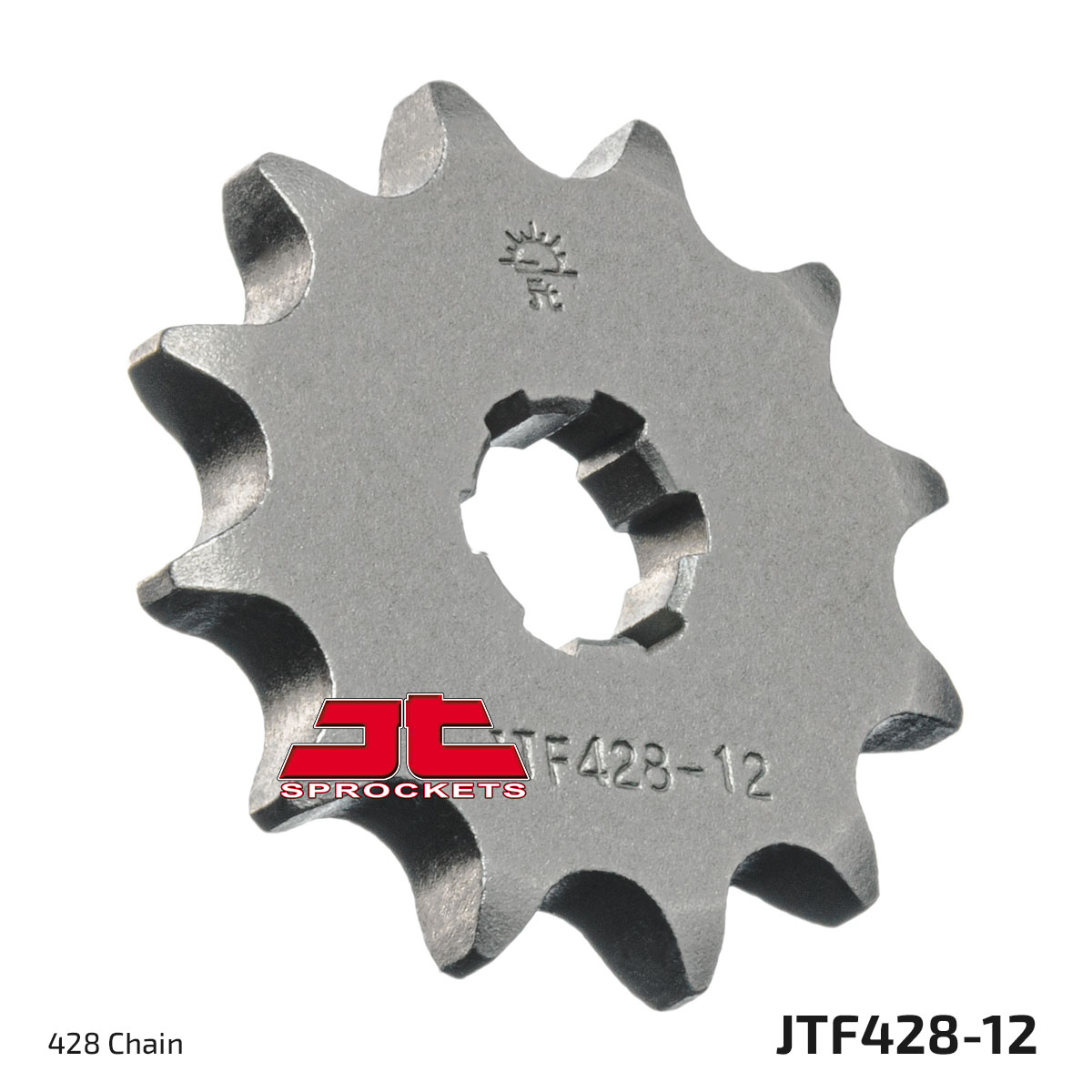JT Front Sprocket Suzuki DR-Z50 19-21, DS80 80-03, JR80 82-03 (428-12)