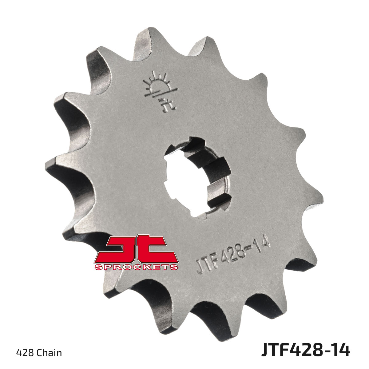 JT Front Sprocket Suzuki DS80 78-79, GT80 81-82, TS80 81-82, Yamaha YZ80 78-80 (428-14)