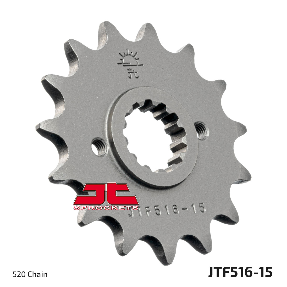 JT Front Sprocket Kawasaki JLR250 84-05, KR1,KR1s 89-92, KLR600 84-90, KLR650 87-90 (516-15)