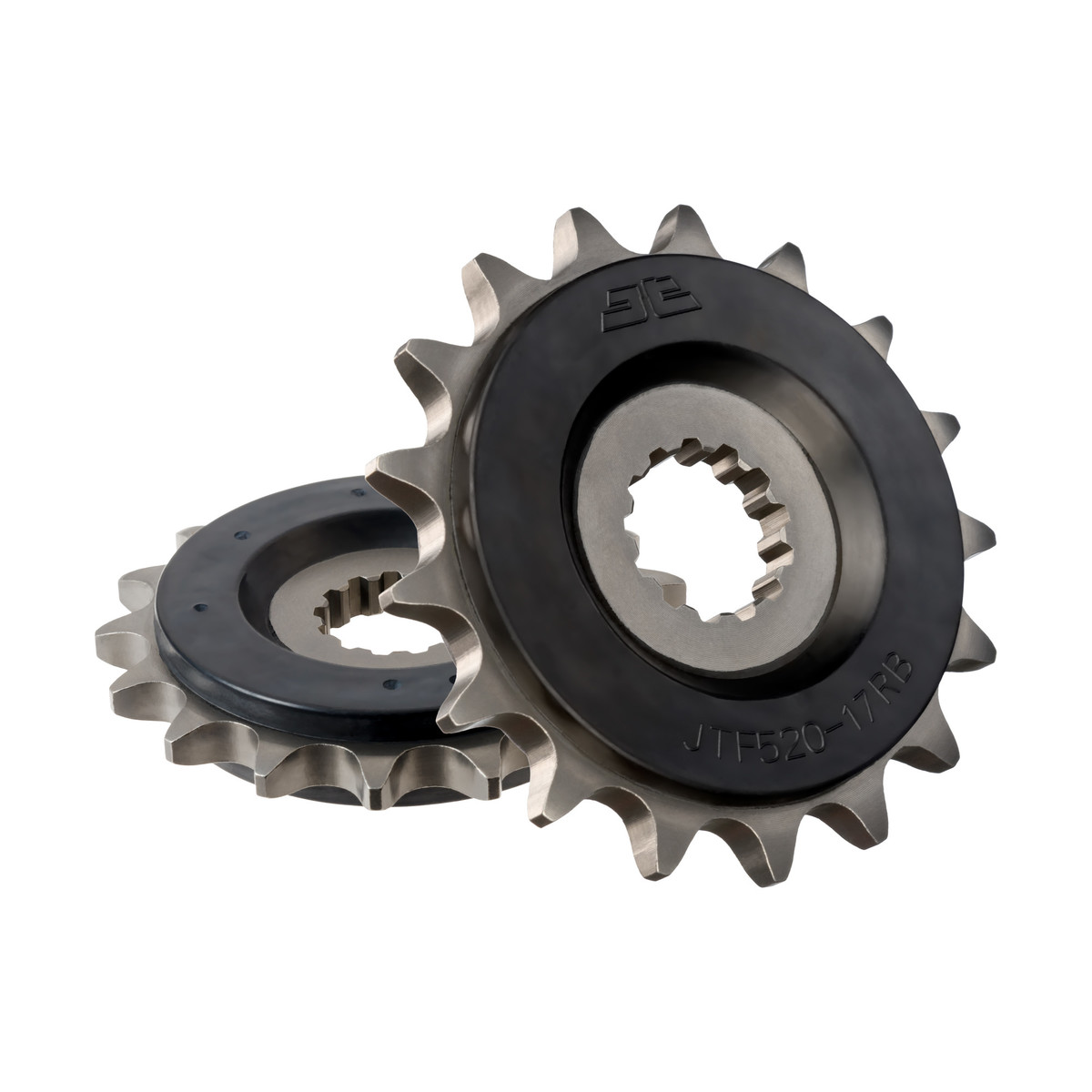 JT Front Sprocket Suzuki GSR750 11-17, GSX-R750 00-05, GSX-S1000 19-23 (Rubber Cushioned) (520-17)