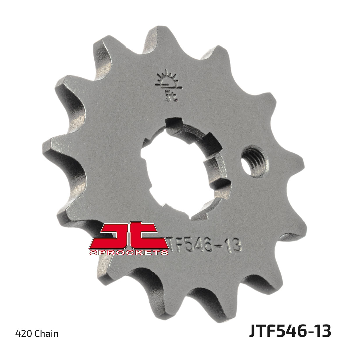 JT Front Sprocket Kawasaki KX60 83-03, KX65 00-23, KX85 (Big Wheel) 01-23, KX100 89-21 (546-13)