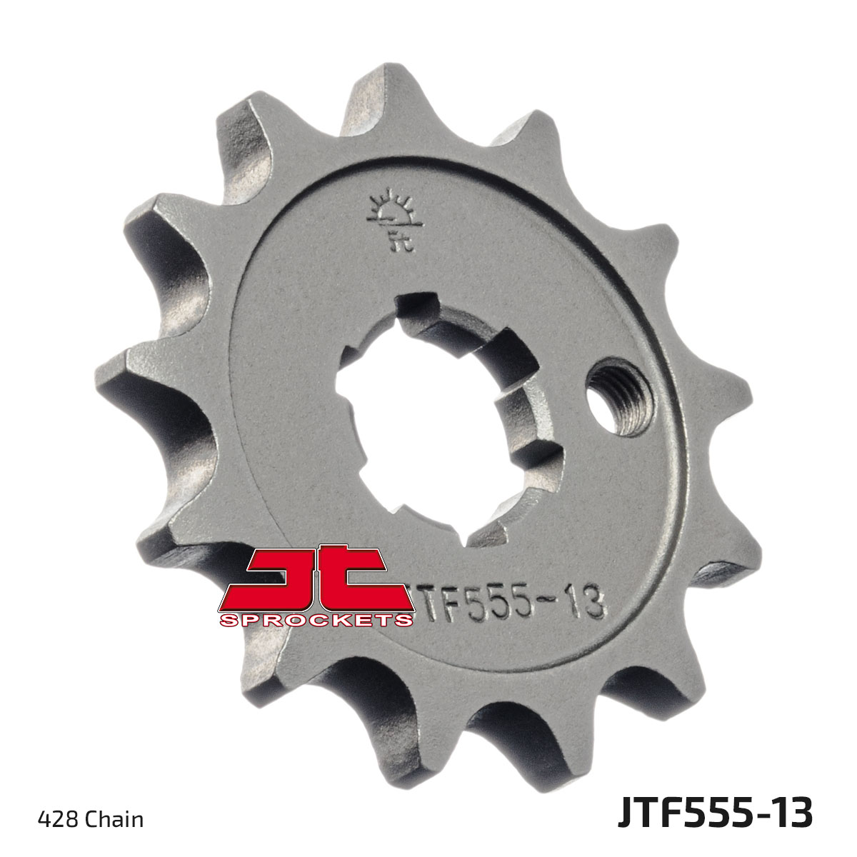 JT Front Sprocket Kawasaki KX65 00-23, KX60 86-00, KX85 01-20 (428 Conversion) (555-13)