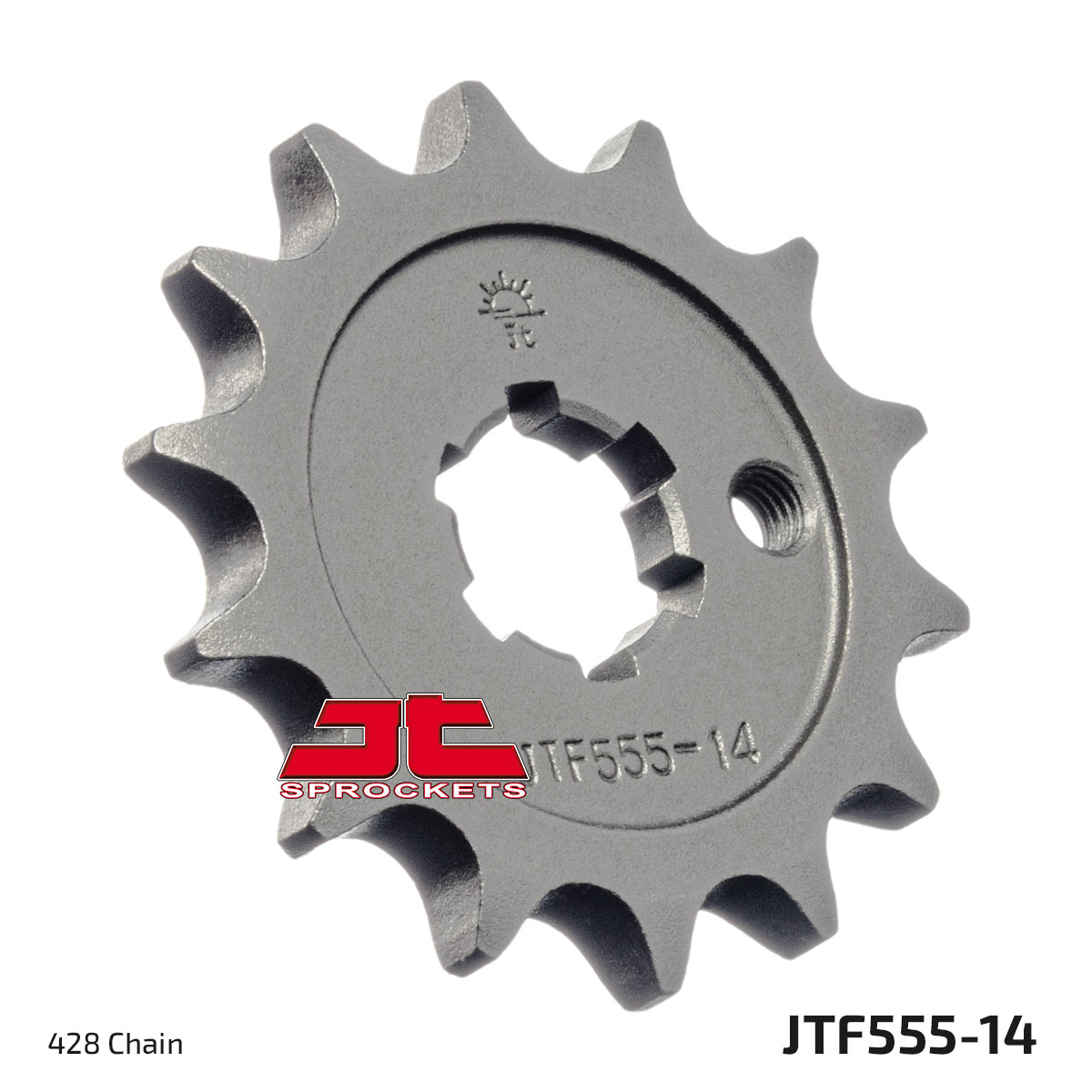JT Front Sprocket Yamaha RD80LC 83-85, TZR80 92-95, YBA125 Enticer 07-09 (555-14)