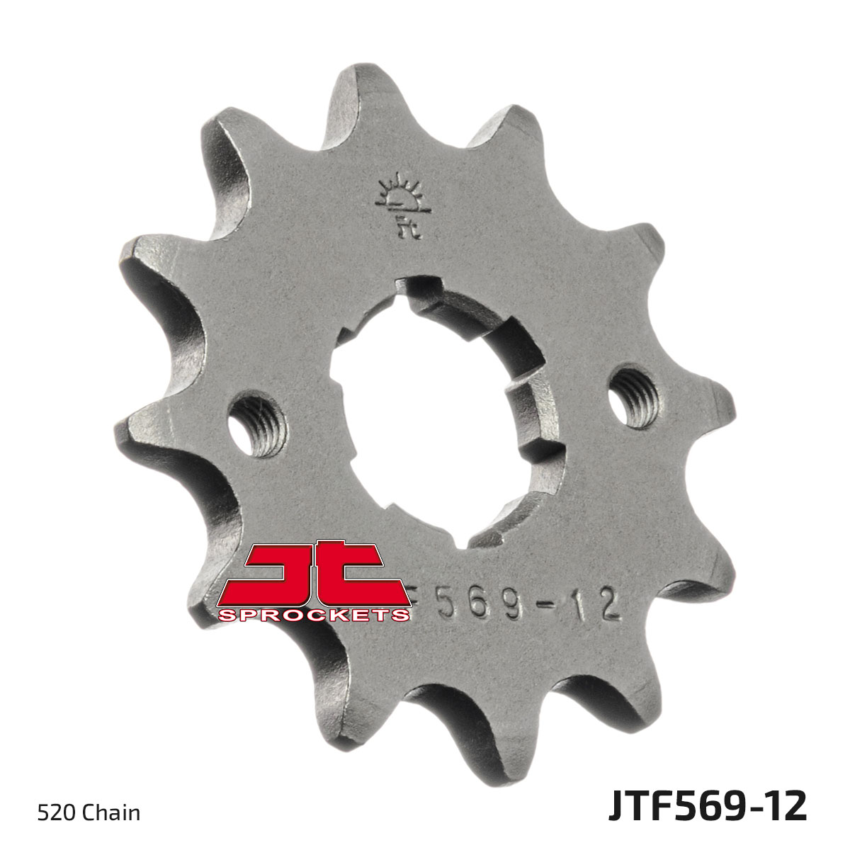 JT Front Sprocket Yamaha YFA1 89-04, YFM125 04-12 (569-12)