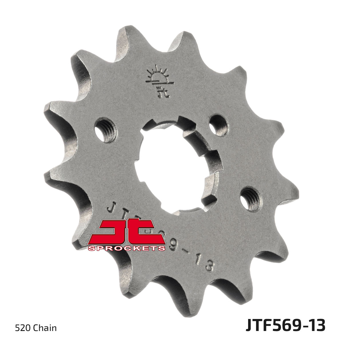JT Front Sprocket Kawasaki KDX200 89-94, KX250 97-98, Yamaha YFZ350 87-88, YZ250 94-97 (569-13)