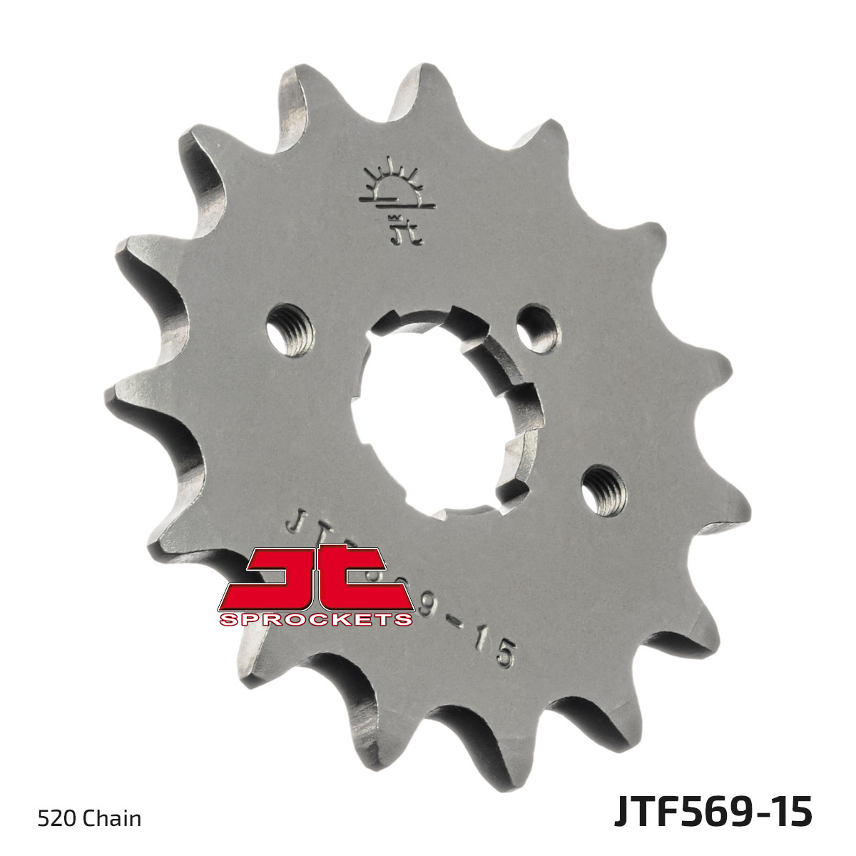 JT Front Sprocket Kawasaki Z200 77-83, KL250 77-78, Yamaha XT250 81-90 (569-15)