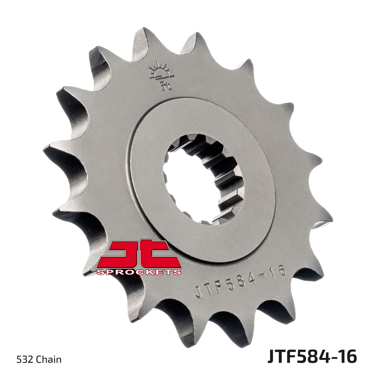 JT Front Sprocket Yamaha YZF-R6 99-10, YZF750R 93-97, FZR1000 87-88 (584-16)