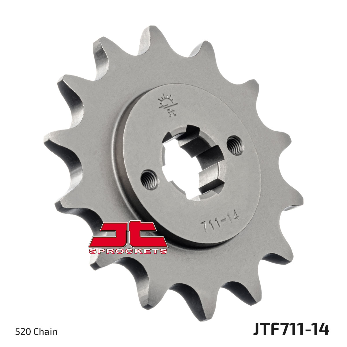 JT Front Sprocket Cagiva 125 Blues Custom, 125 Raptor 03-10, 125 Mito 90-10 (711-14)