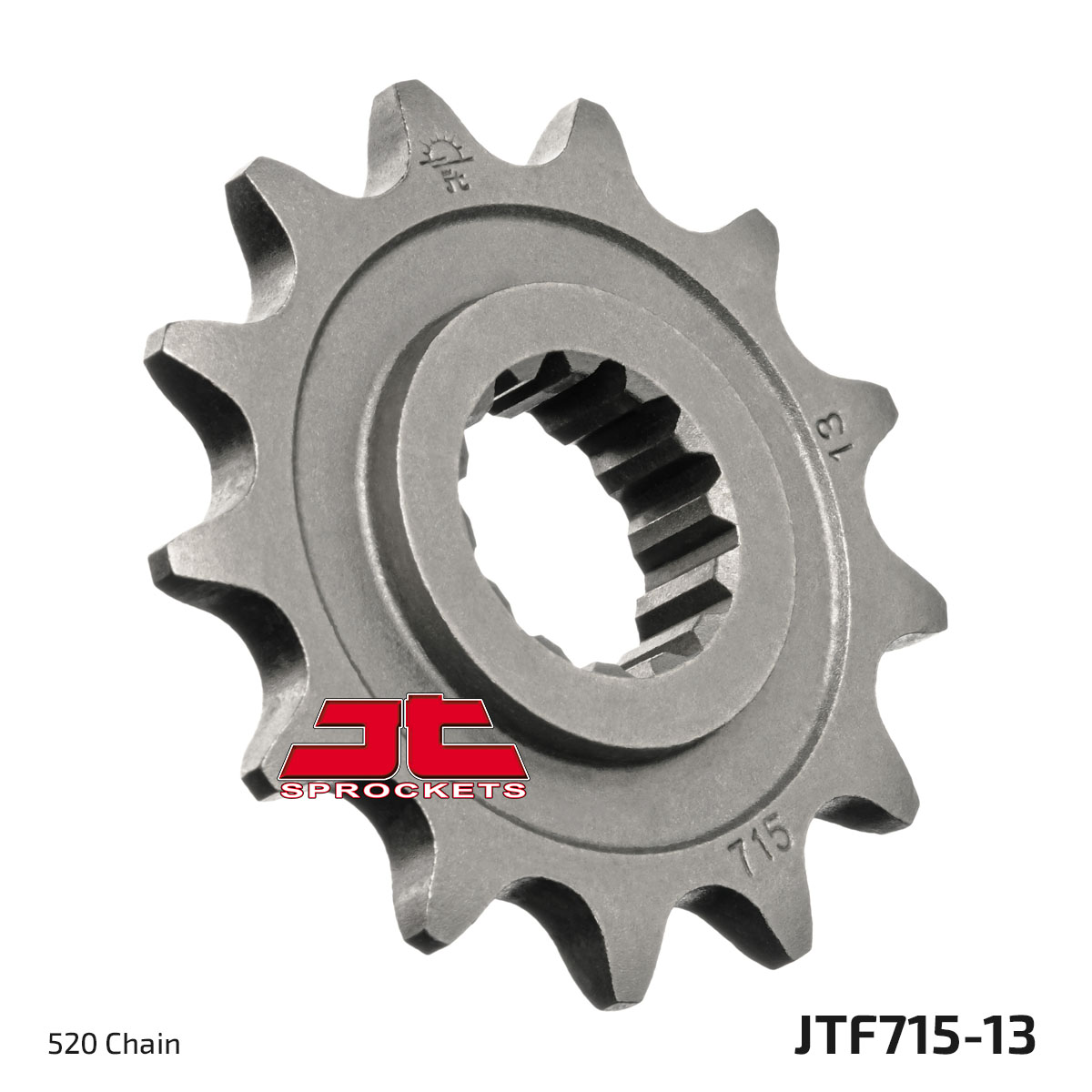 JT Front Sprocket Gas Gas 200 EC 00-13, 250 EC E12-14, 450 EC FSE 03-11, 515 SM 09 (715-13)