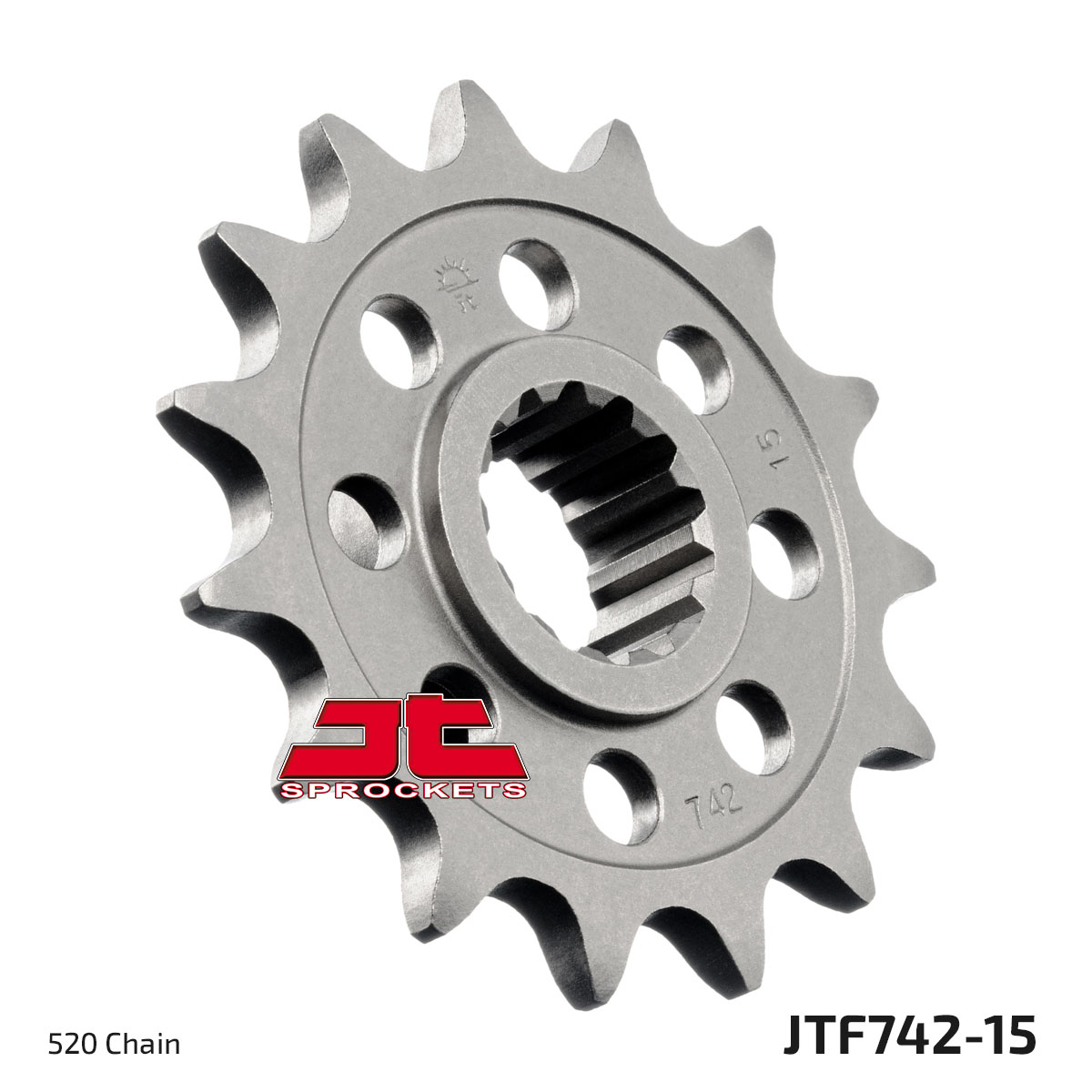 JT Front Sprocket Ducati 821 Monster 14-20, 950 Super Sport 21-22, 1100 Scrambler Sport Pro (742-15)