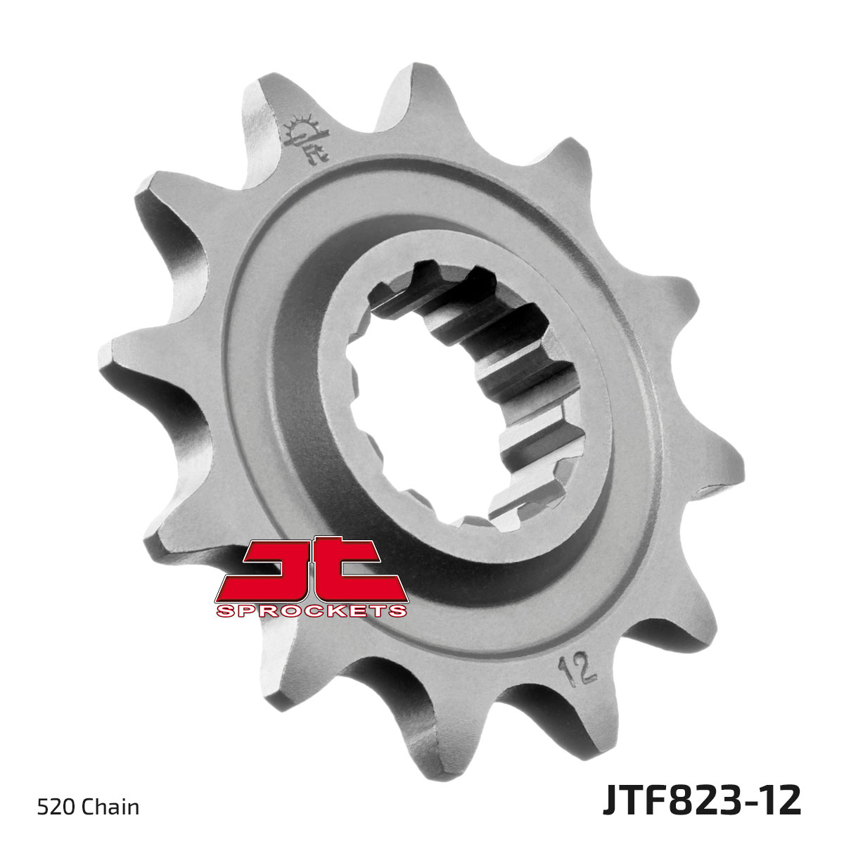 JT Front Sprocket Husqvarna 125 CR 84-87, 125 WR Enduro 83-87, 240 CR 84-88 (823-12)