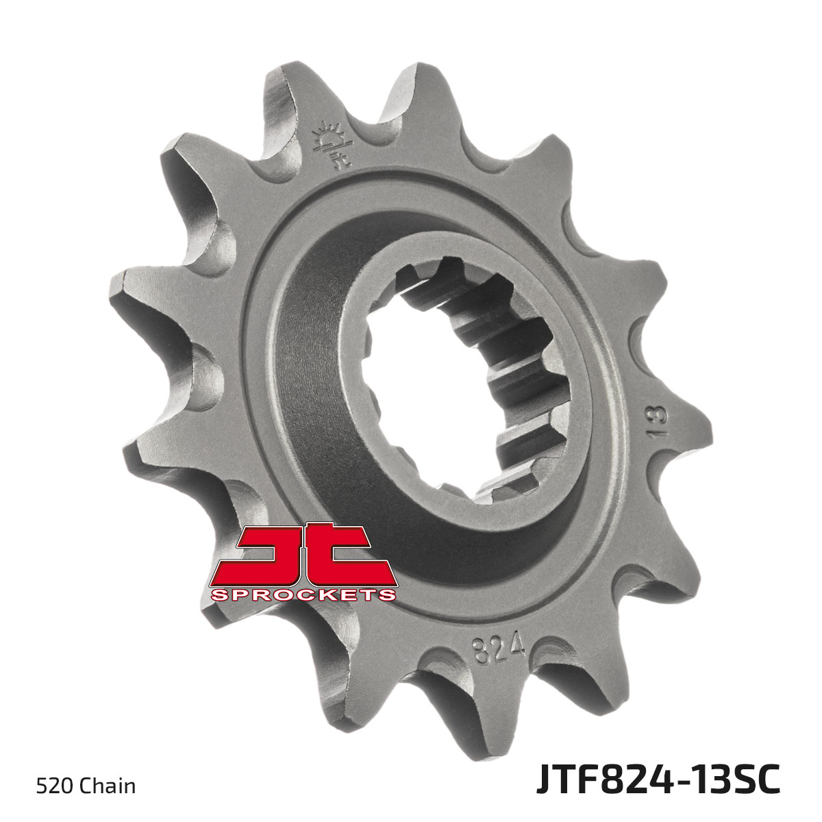 JT Front Sprocket Husqvarna 250 CR 00-05, 250 TC 04-05, 510 TXC 09-11, 610 TC 98 (Self Cleaning) (824-13)