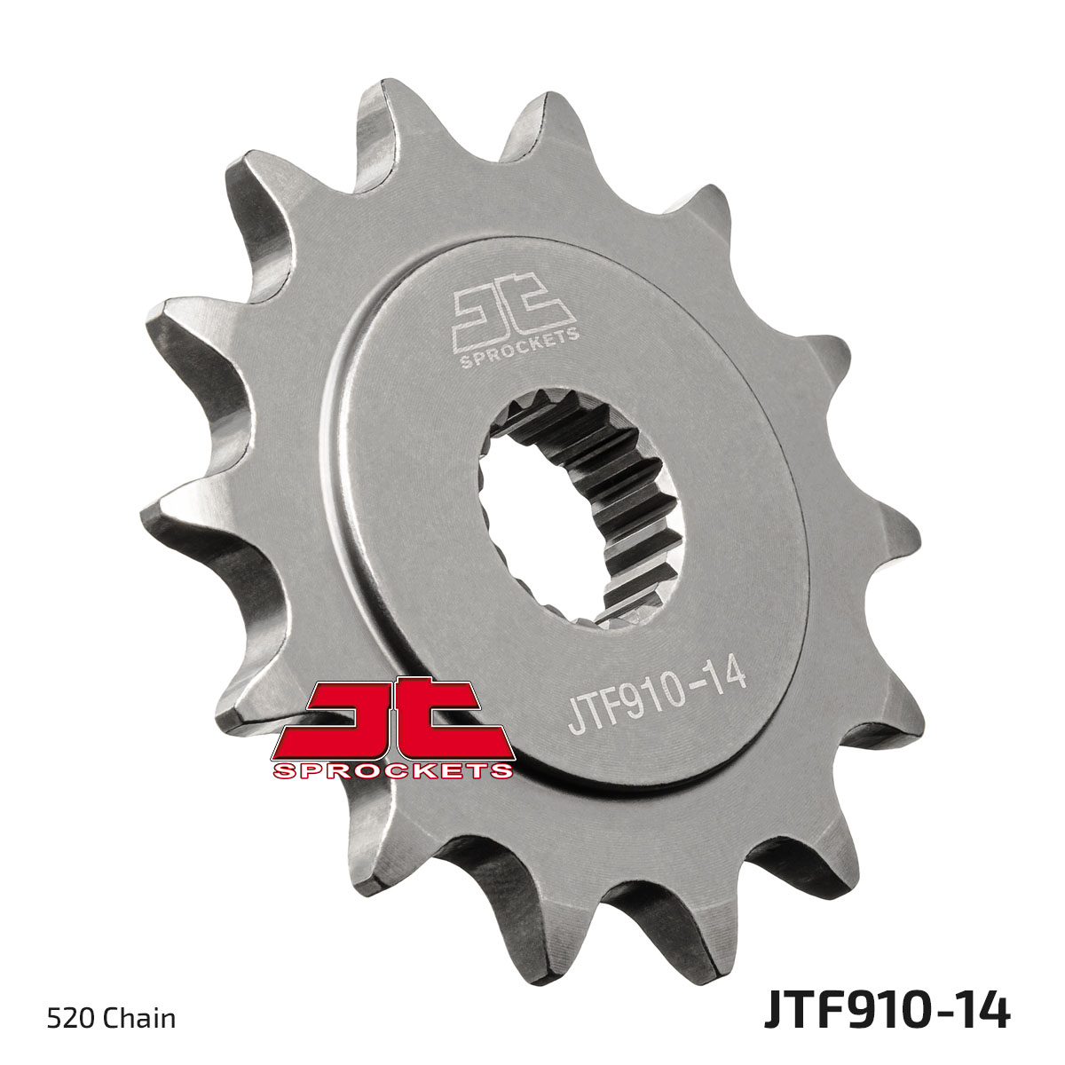 JT Front Sprocket Zontes 125 X 21-24, 125 G1 ABS 21-24, 125 GK ABS 22-24, 125 U ABS 21-23 (910-14)