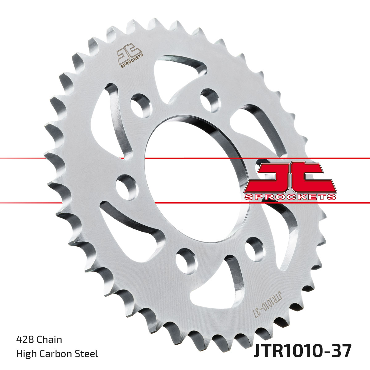 JT Rear Sprocket Benelli 125 Tornado TNT 17-21, 125 Tornado Naked T 22-23 (1010-37)