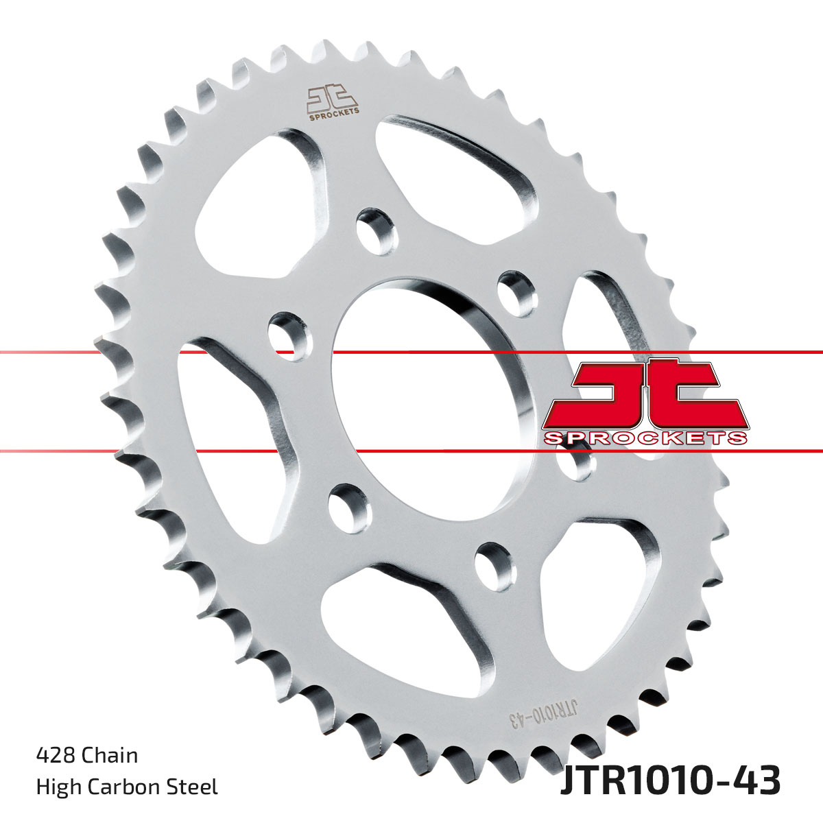 JT Rear Sprocket Benelli BN125 17-24 (1010-43)