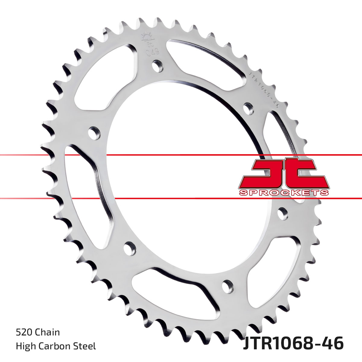 JT Rear Sprocket Hyosung GT250 models 04-15 (1068-46)