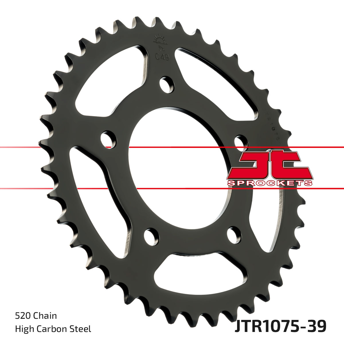 JT Rear Sprocket Kymco 250 Venox 04-09 (1075-39)
