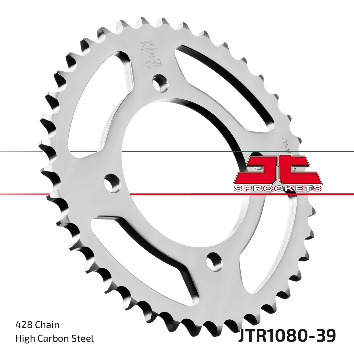 JT Rear Sprocket Thumpstar 100cc,X-Sport 100cc (1080-39)