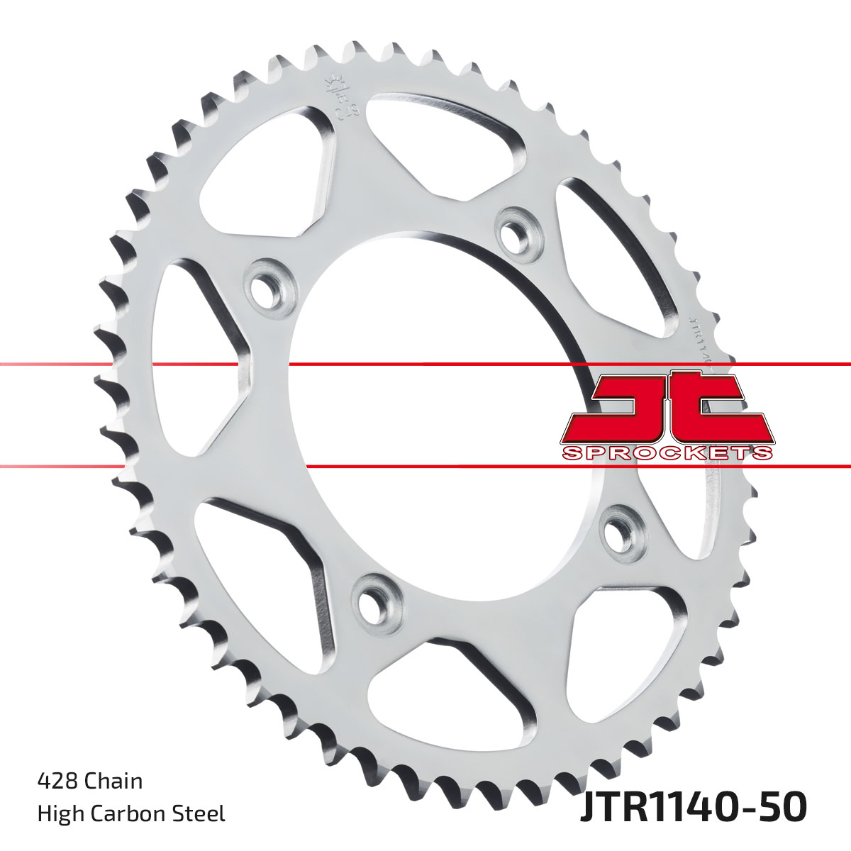 JT Rear Sprocket Betamotor 125RR AC Motard 08-12 (1140-50)