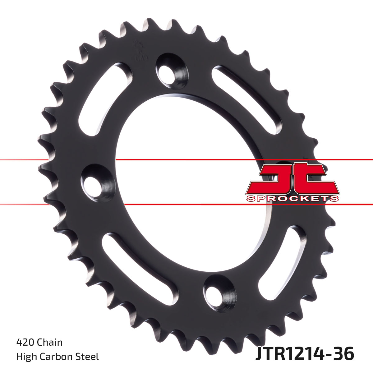 JT Rear Sprocket Honda CRF70F 04-12, XR70R 97-03 (1214-36)
