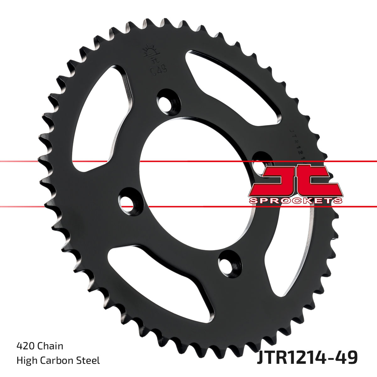 JT Rear Sprocket Honda CR80R 83-84 (1214-49)