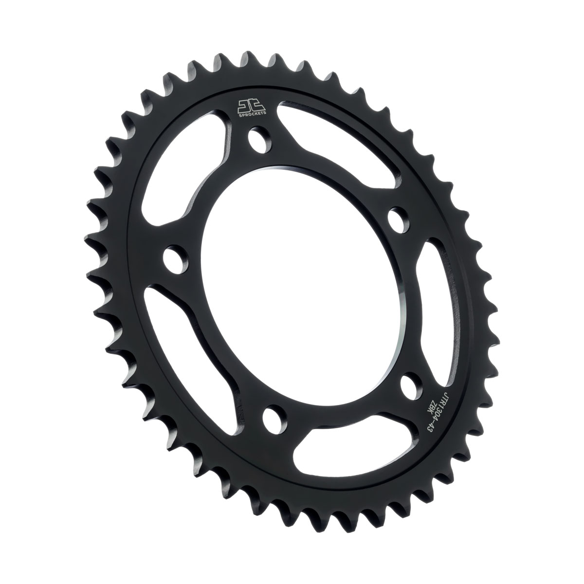 JT Rear Sprocket Honda CB600F 07-13, CBF600N 04-07, CBF600S 04-07, CBR600F 97-98 (Black Zinc) (1304-43)