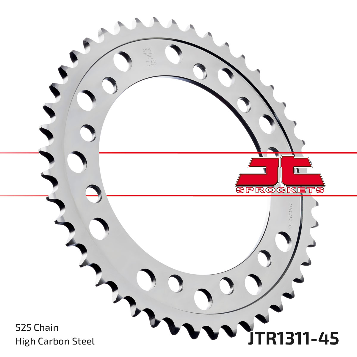 JT Rear Sprocket Honda VFR400R(NC24) 87-89 (1311-45)