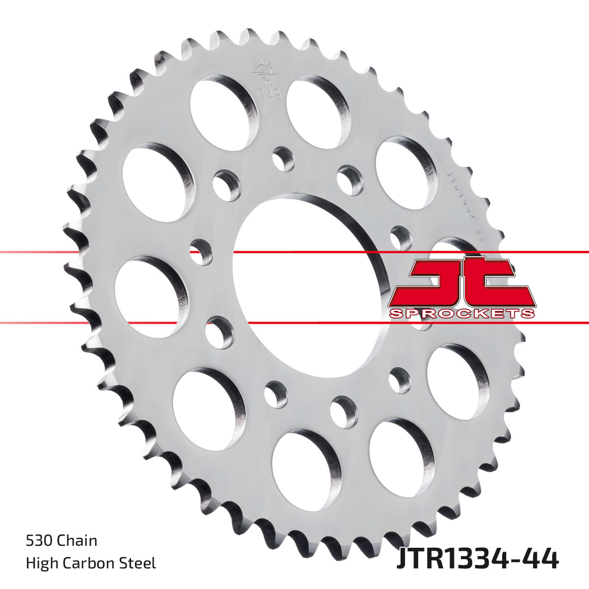 JT Rear Sprocket Honda VF500C 84-85, VF750F 83-85, CB900F 79-84 (1334-44)
