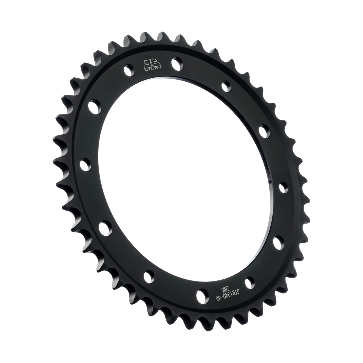 JT Rear Sprocket Honda VFR750F 90-98, VFR800F 98-13, VFR800X 11-14 (Black Zinc) (1340-43)