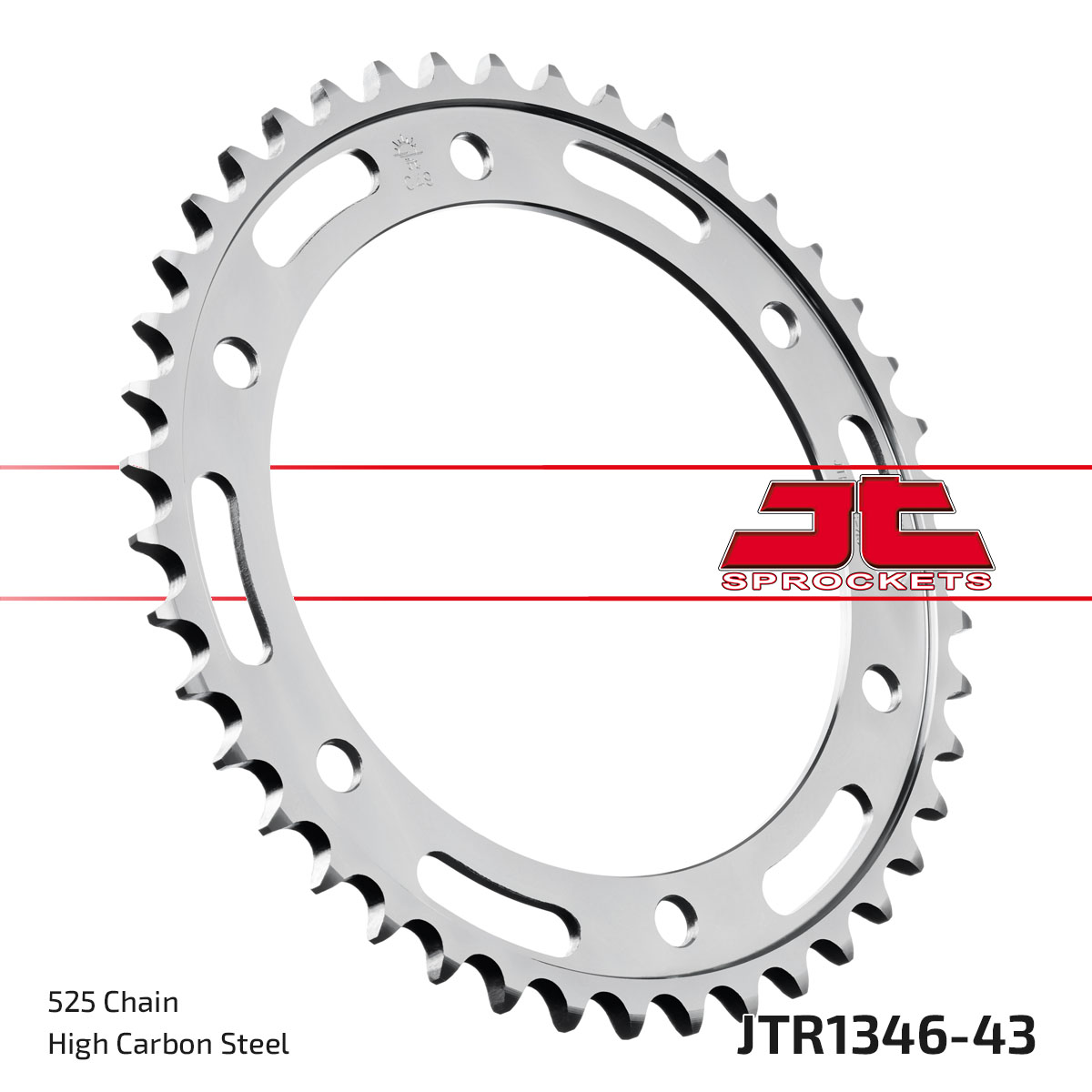 JT Rear Sprocket Honda VFR800F 14-20, VFR800X 15-20 (1346-43)