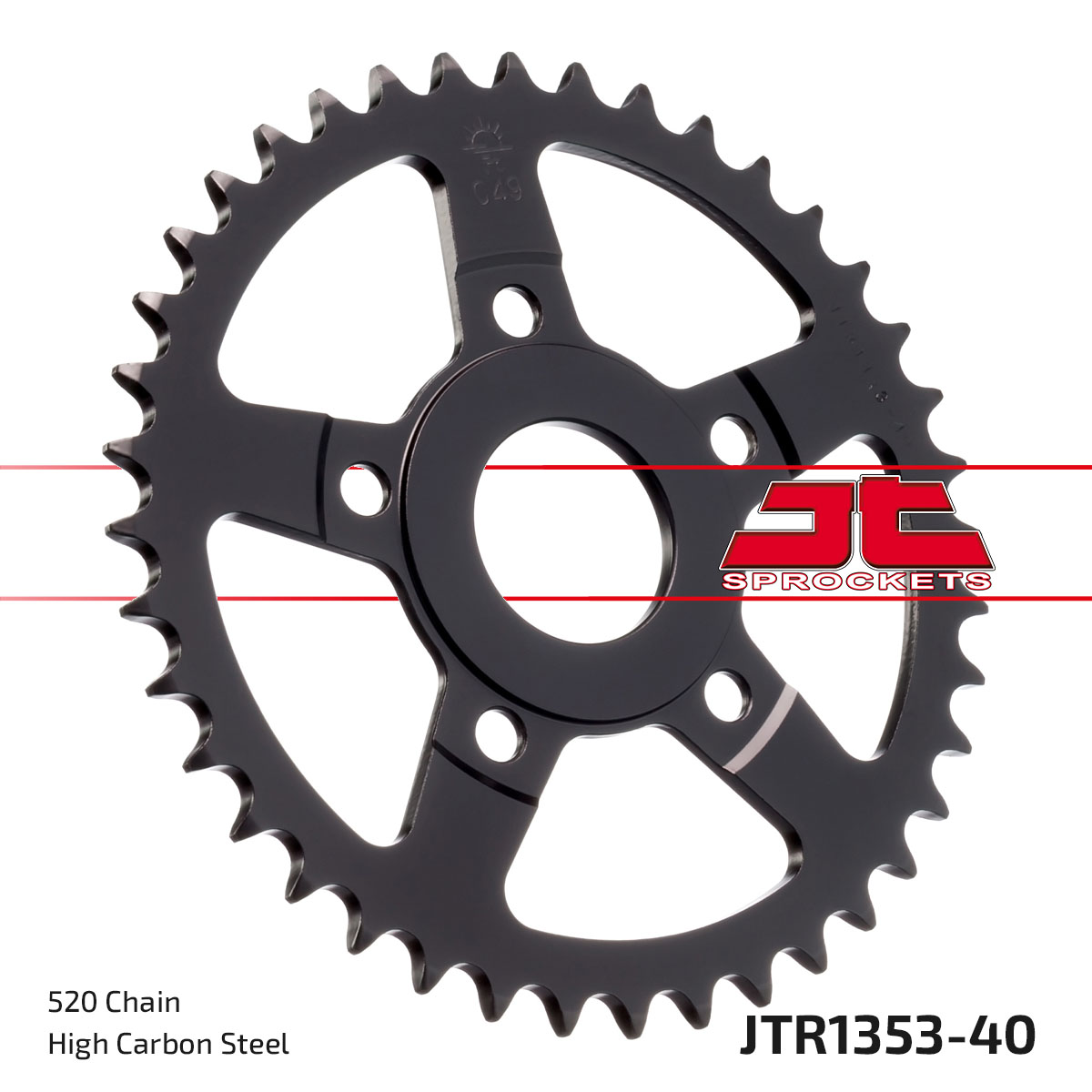 JT Rear Sprocket Honda ATC200X 83-85 (1353-40)