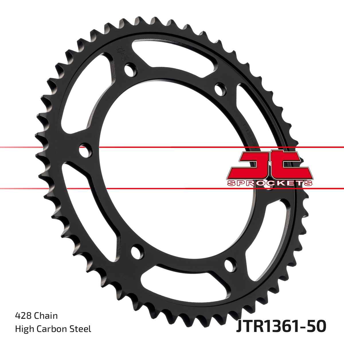 JT Rear Sprocket Honda XLR250R (MD20/22), XLR250 Baja 88-94 (1361-50)