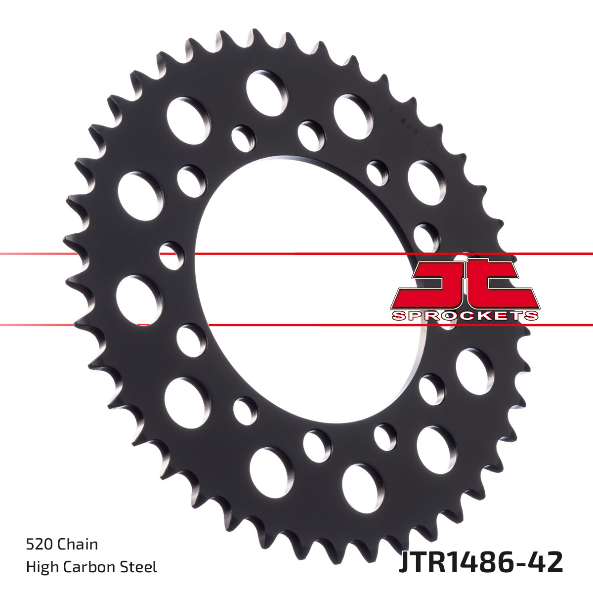 JT Rear Sprocket Honda TRX200 Fortrax 90-97 (1486-42)