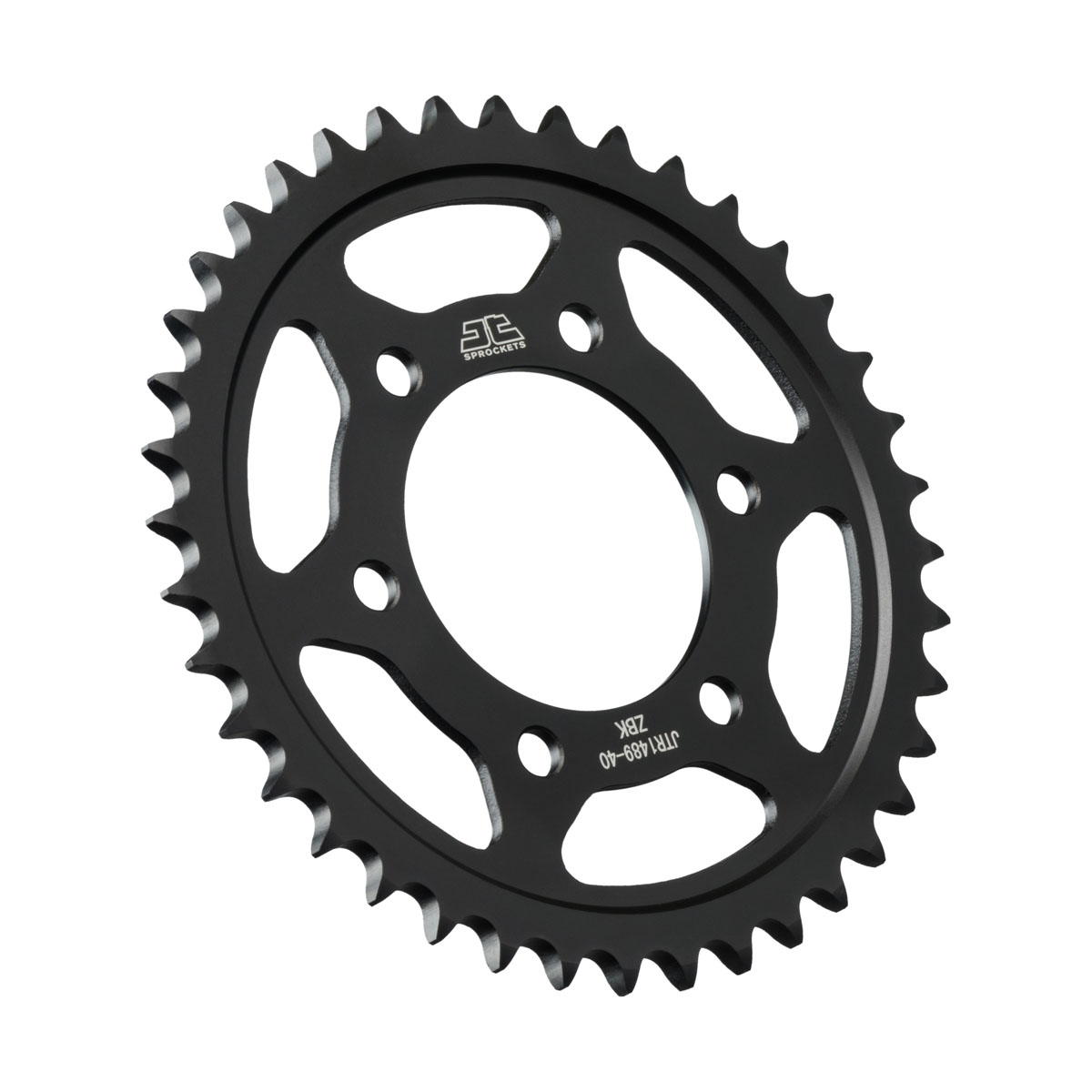 JT Rear Sprocket Kawasaki ZZR600 05-08, ZX-6R 98-02, Z1000(ZR1000B/C) 07-09, ZX-10R 06-07 (Black Zinc) (1489-40)