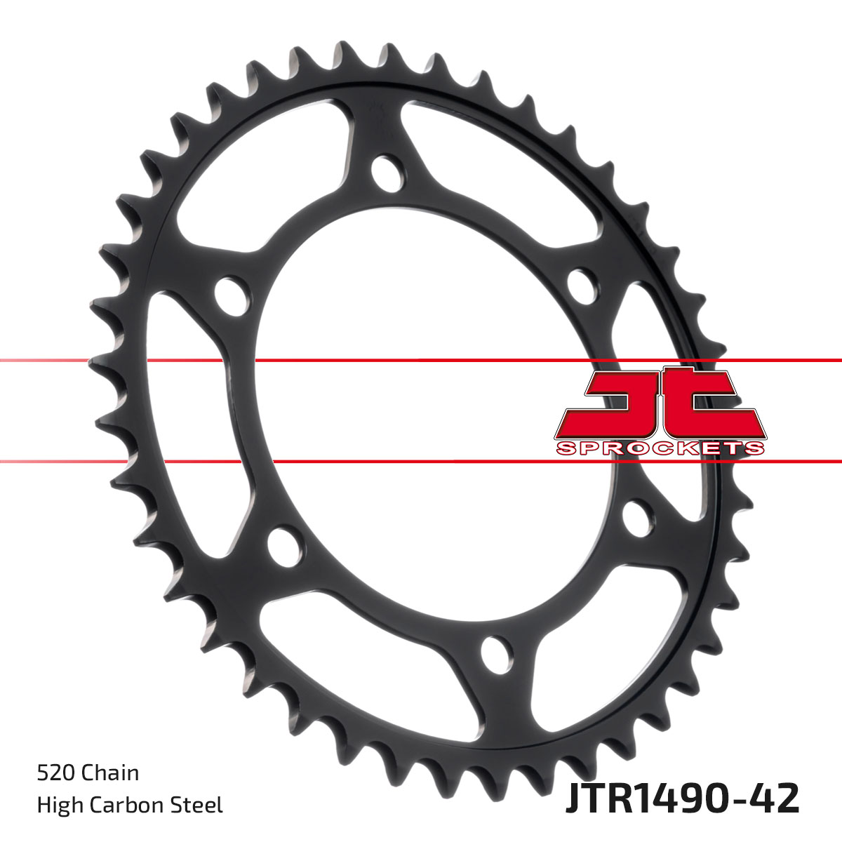 JT Rear Sprocket Kawasaki EN500 Vulcan 96-09 (1490-42)