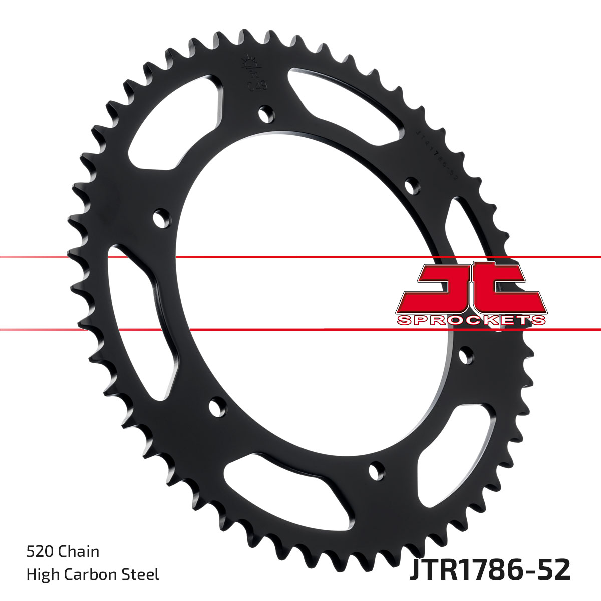 JT Rear Sprocket Suzuki PE250 80-82 (1786-52)