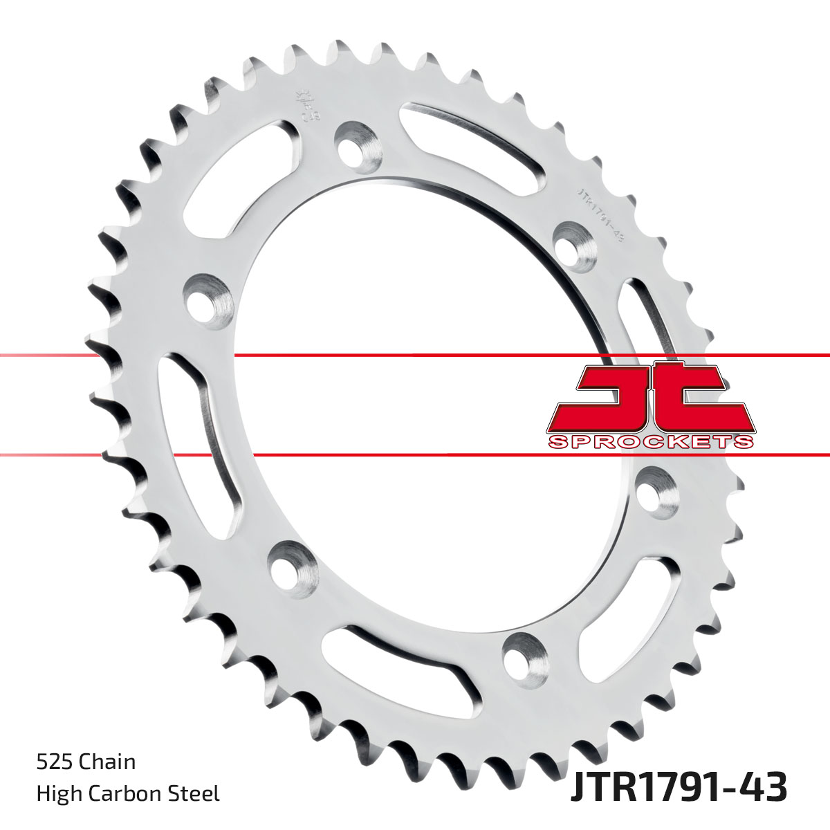 JT Rear Sprocket Suzuki XF650 Freewind 97-02 (1791-43)