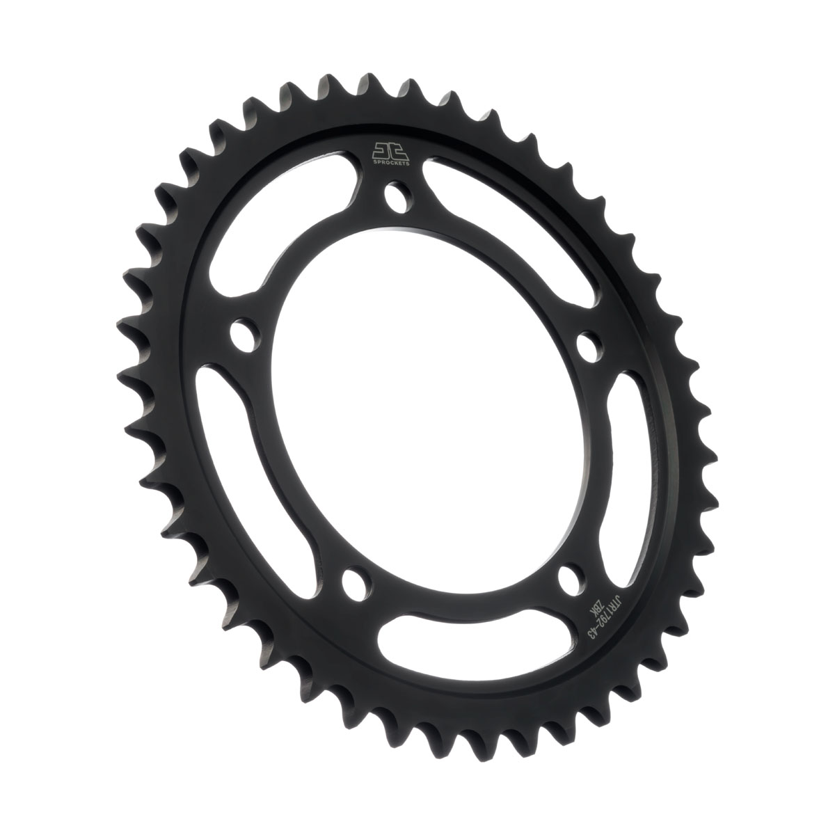 JT Rear Sprocket Suzuki GSX-R600 06-10, Triumph 800 Bonneville 02-06, 865 Bonneville 07-15 (Black Zinc) (1792-43)