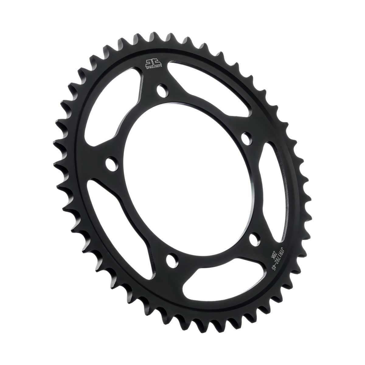 JT Rear Sprocket Suzuki GSX-R600 01-05, GSX-R750 06-10, Triumph 600/650 Daytona 03-05 (Black Zinc) (1792-45)
