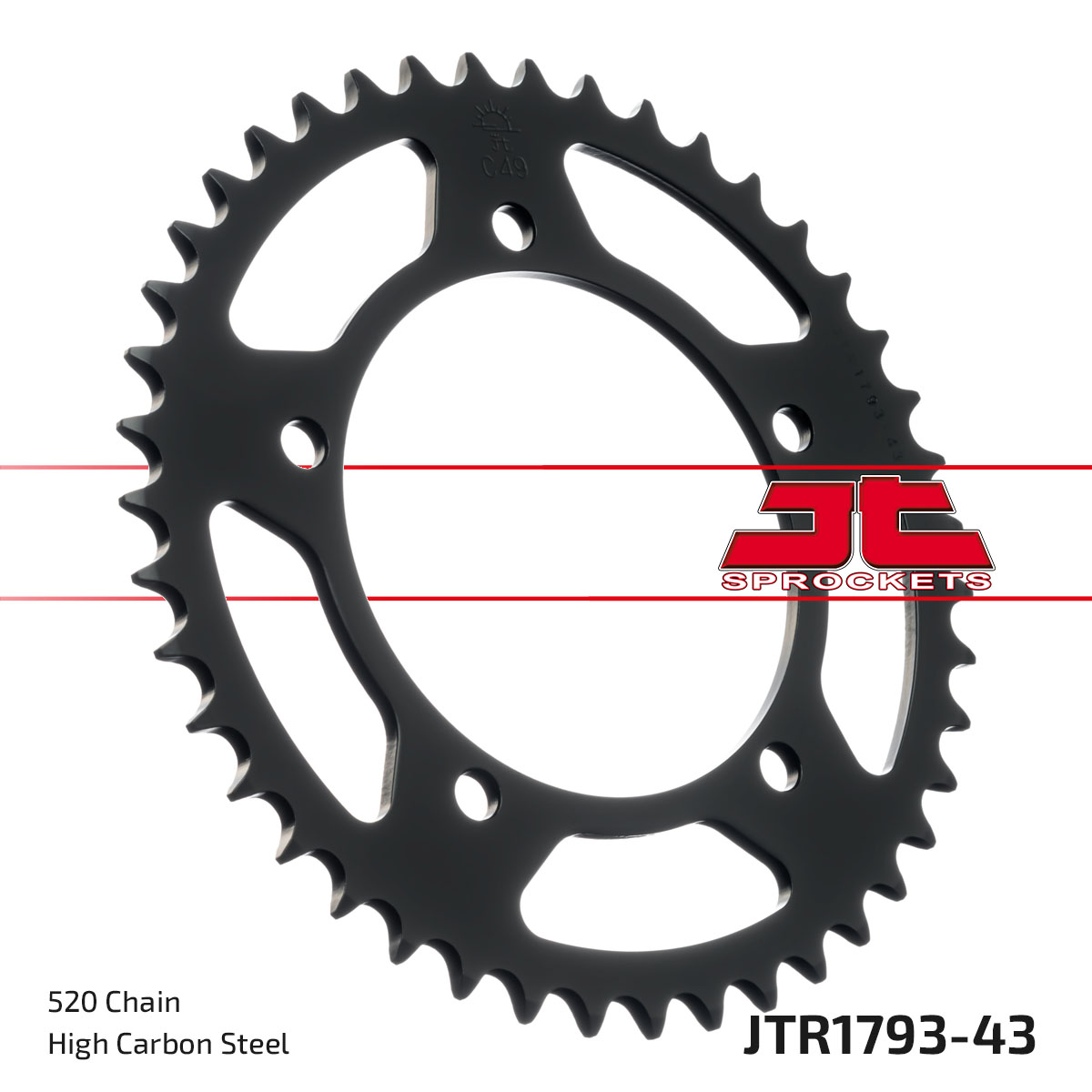 JT Rear Sprocket Triumph 865 Scrambler 16-17 (1793-43)