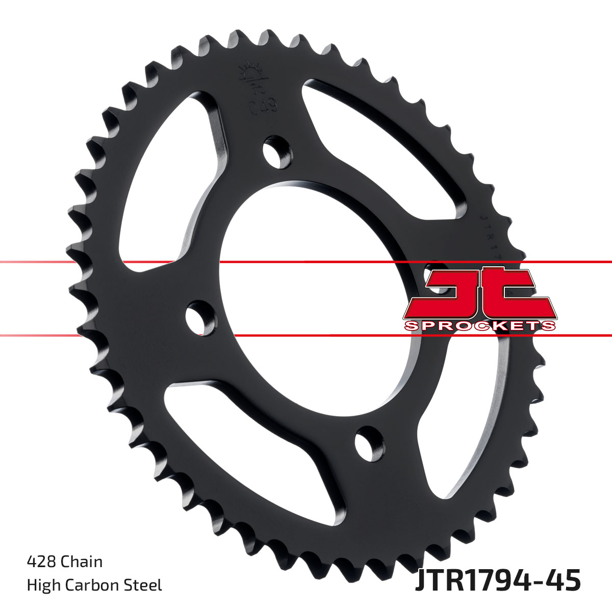 JT Rear Sprocket Suzuki GZ125 Marauder 98-11 (1794-45)