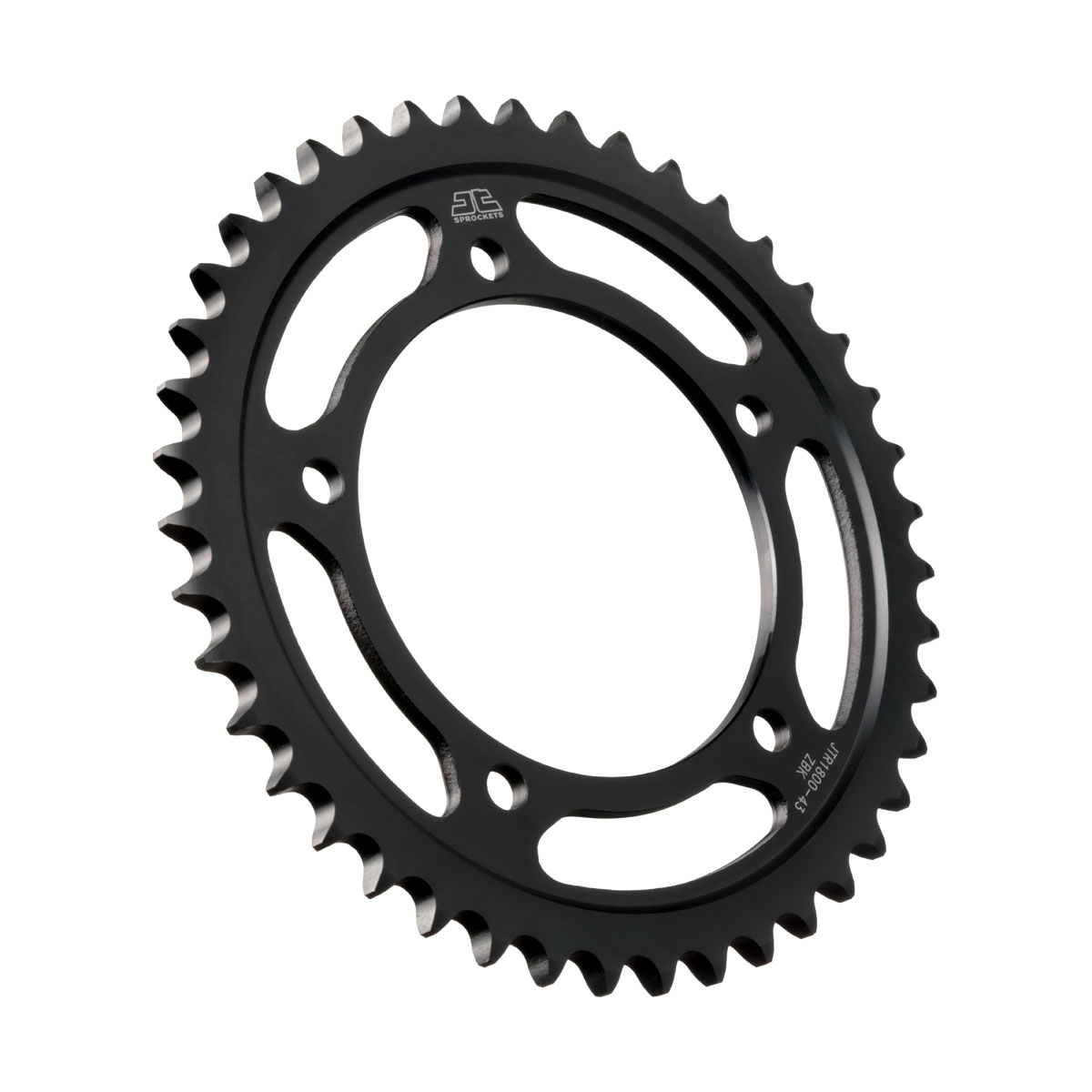 JT Rear Sprocket Suzuki GSX-R10000 07-08, GSF1250 07-16, GSX-R1300 08-22 (Black Zinc) (1800-43)