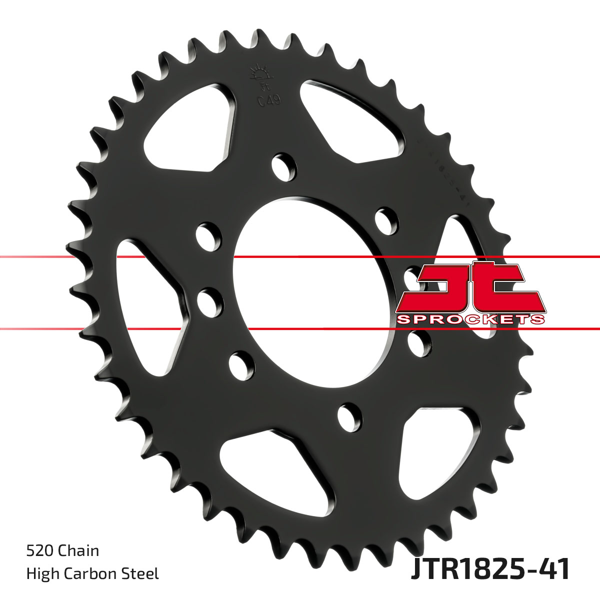 JT Rear Sprocket Suzuki LT250 86, LT300 87-89 (1825-41)