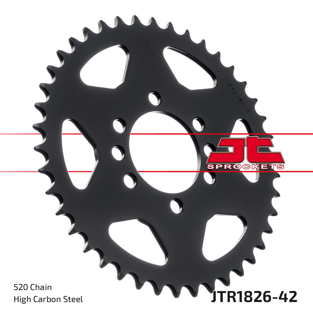 JT Rear Sprocket Suzuki LT250R 85-93 (1826-42)