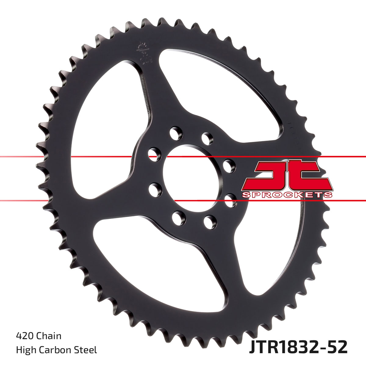 JT Rear Sprocket Yamaha DT50R 99-02 (1832-52)