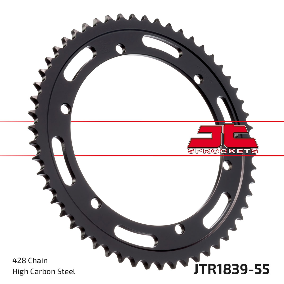 JT Rear Sprocket Yamaha SR500 91-00 (1839-55)